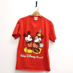 Vintage Walt Disney World Minnie and Mickey T Shirt Medium